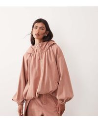 ARRANGE - Drawstring Volume Sleeve Jacket - Lyst
