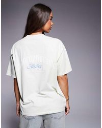 Good For Nothing - Graphic Back Print Oversized T-Shirt - Lyst