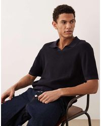 Jack & Jones - Premium Split Neck Knitted Top - Lyst