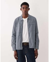 Barbour - Willowburn Gingham Zip Through Overshirt - Lyst