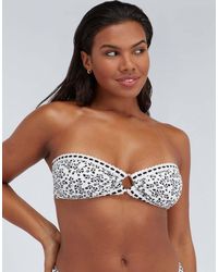 Boux Avenue - Samoa Bandeau Bikini Top Summer Removable Pads Swimwear - Lyst
