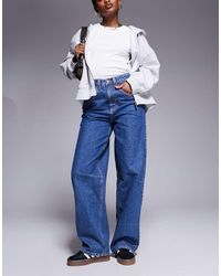 ASOS - Weekend Collective baggy Barrel Fit Jeans - Lyst