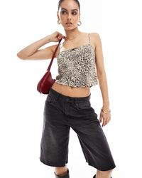 Pull&Bear - Bow Front Cami - Lyst