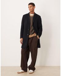 Mango - Wool Mix Tailored Coat - Lyst