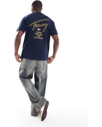 Tommy Hilfiger - City Signature Back Print T-shirt - Lyst