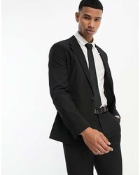 ASOS - Chaqueta De Traje Ajustada En De - Lyst