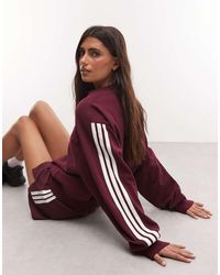 adidas Originals - Adidas Sportswear 3 Stripe Sweatshirt - Lyst