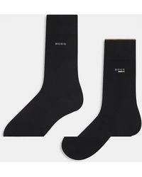 BOSS - Boss Bodywear 2-pack Logo Crew Socks - Lyst