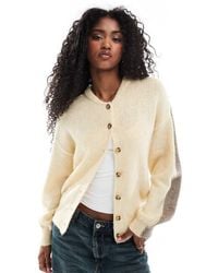 ASOS - Crew Neck Longline Cardigan - Lyst