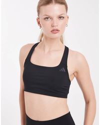 adidas Originals - Optime Medium Support Sports Bra - Lyst