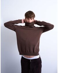 TOPMAN - – essential – strick-rollkragenpullover - Lyst