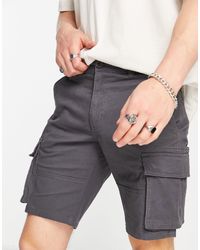 Only & Sons - Slim Fit Cargo Shorts - Lyst