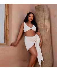 Moda Minx - Curve X Bernadette Afia Scrunch Sarong - Lyst