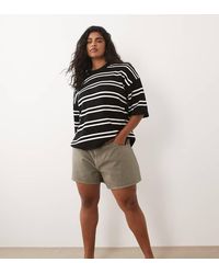 ASOS - Asos Design Curve Longer A Line Short - Lyst