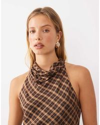 Mango - Halterneck Sleeveless Top - Lyst