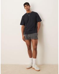 ASOS - – kürzer geschnittene chino-shorts aus frottee - Lyst