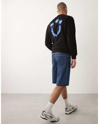 HUGO - Print Logo Sweatshirt - Lyst