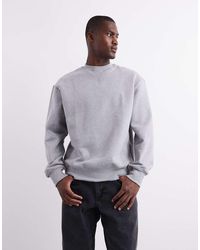 ASOS - Premium Heavyweight Oversized Sweatshirt 400Gsm - Lyst