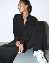 Stradivarius - Soft-touch Smart Trousers - Lyst
