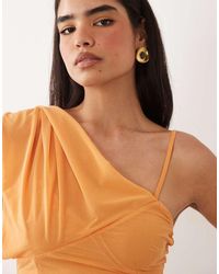 ASOS - Stretch Chiffon Scarf Top - Lyst