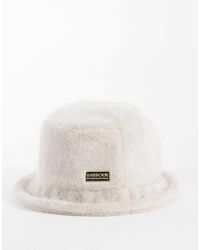 Barbour - Cyrus Faux Fur Bucket Hat - Lyst