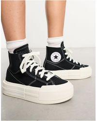 Converse - Chuck taylor all star cruise hi - sneakers nere con plateau - Lyst