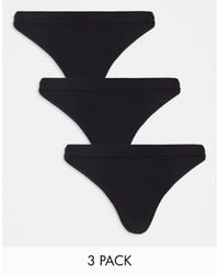 Weekday - Cat Seamless 3-Pack Thong - Lyst