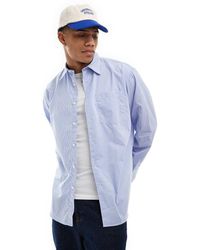 Jack & Jones - Oversized Cotton Poplin Shirt - Lyst