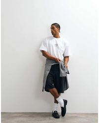 Jack & Jones - Oversized Backprint Script T-shirt - Lyst