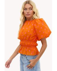 Loavies - Vivid Love Polka Dot Top - Lyst