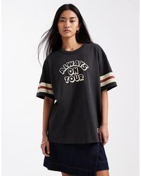 Levi's - Oversized T-Shirt Met Grafische Tour-Print - Lyst
