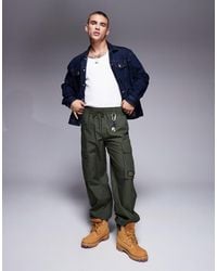 Champion - Joggers Cargo Verde Oscuro Utilitarios Con Bajos Ajustados Rochester De - Lyst
