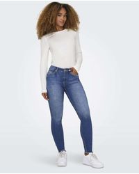 ONLY - Skinny Fit Jeans - Lyst