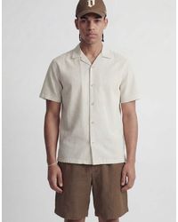 Jack & Jones - Short Sleeve Linen Blend Stripe Shirt - Lyst