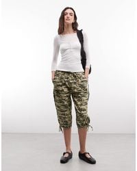 Collusion - Low Rise baggy Capri Trouser - Lyst