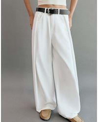 Pull&Bear - Metallic Buckle Belt - Lyst