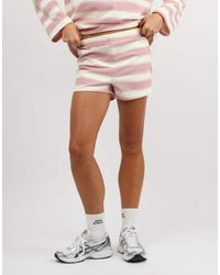 SIMMI - X Mia Khan Muse Stripe Mini Shorts - Lyst