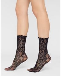 Calzedonia - Floral Socks Without Elastic - Lyst