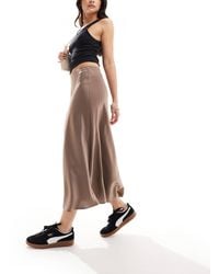 Y.A.S - – midirock aus satin - Lyst