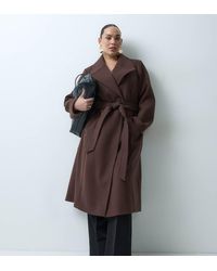 Forever New - Wool Feel Belted Structured Coat - Lyst
