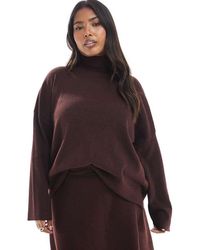 ONLY - Gebreide Coltrui - Lyst