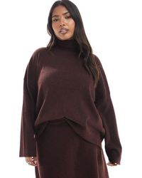 ONLY - Roll Neck Knitted Jumper Co-Ord - Lyst