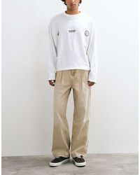 The Ragged Priest - Skater Double Pleated Tapered Jeans - Lyst