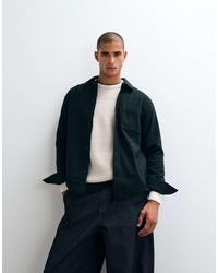 ASOS - Overshirt Met Wol - Lyst