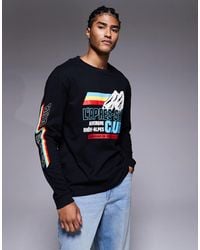 ASOS - Relaxed Long Sleeve T-shirt With Ski Sports Graphic - Lyst