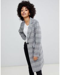 New Look Tailored Coat - Grey