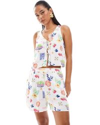 ONLY - Pull On Short Co-ord - Lyst