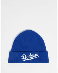 '47 - La Dodgers Script Knit Beanie - Lyst