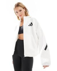 adidas Originals - Adidas Originals Z.N.E. Premium Full-Zip Hoodie - Lyst