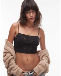 Free People - Lyra Lace Bralet - Lyst